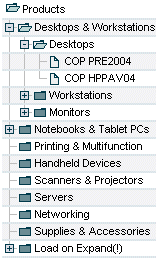 Screenshot: TreeControl, Beispiel 5
